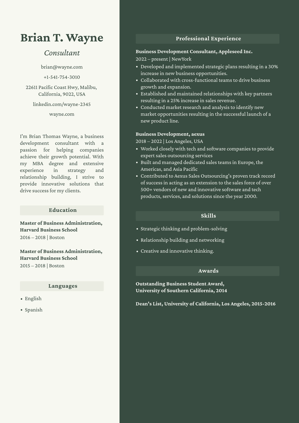 Aperçu du modèle N°15