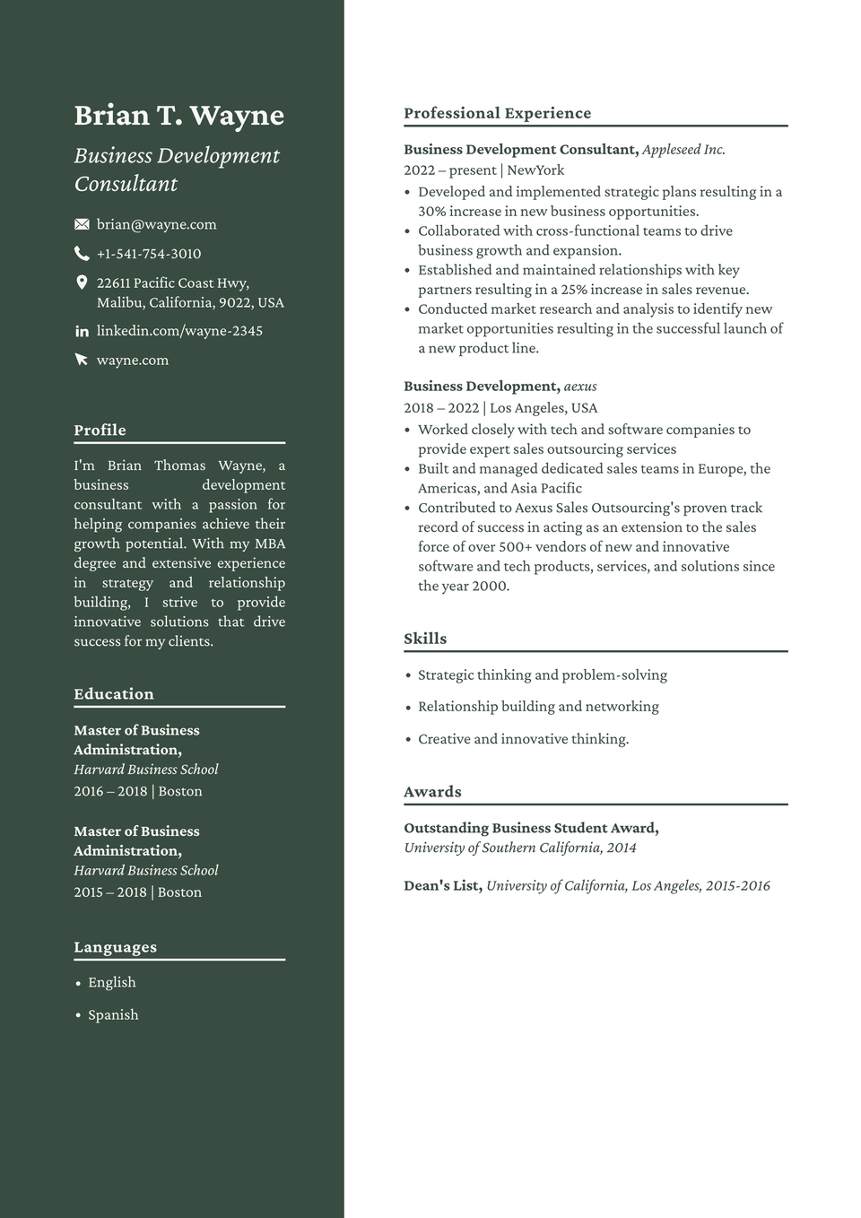 Aperçu du modèle N°59