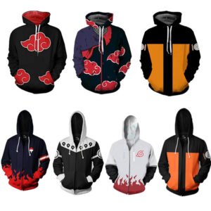 Survêtement Otaku – Édition Naruto Shippuden (6 modèles disponibles)