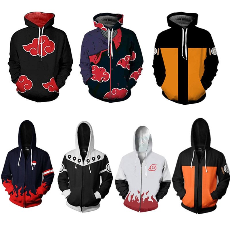 Survêtement Otaku — Édition Naruto Shippuden (6 modèles disponibles)