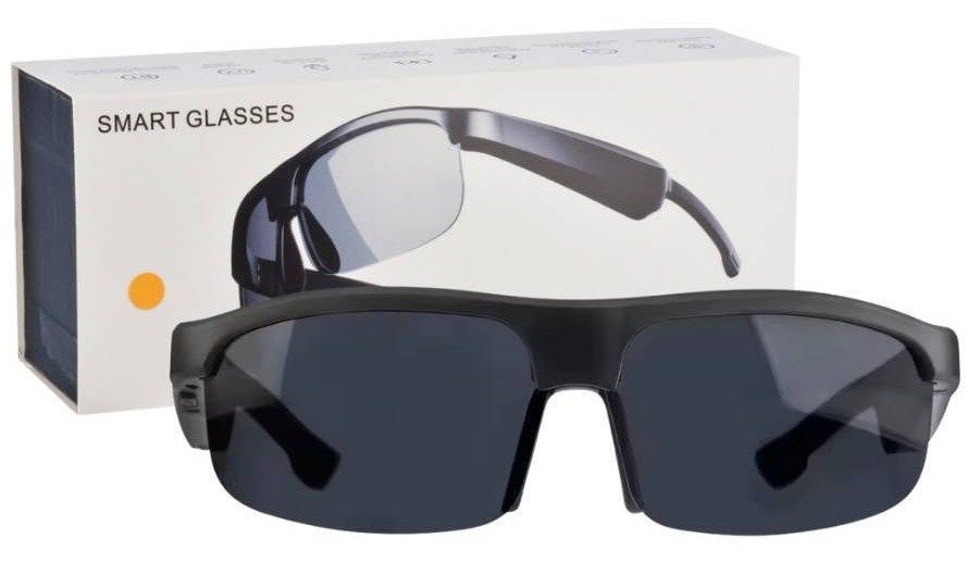 Lunettes connectées Bluetooth M6 Pro – Haut-parleurs et micro intégrés