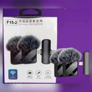 Microphone Cravate Sans Fil FT5-2 (2 en 1) – Type-C et iPhone