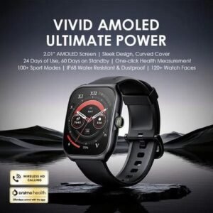 Montre connectée Oraimo Watch Nova AM OSW-812 — AMOLED 2,01" avec appels HD